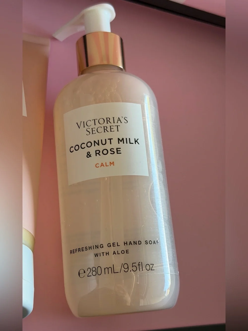 Victoria’s Secret Coconut Milk & Rose Calm Body Wash + Hand Soap Set